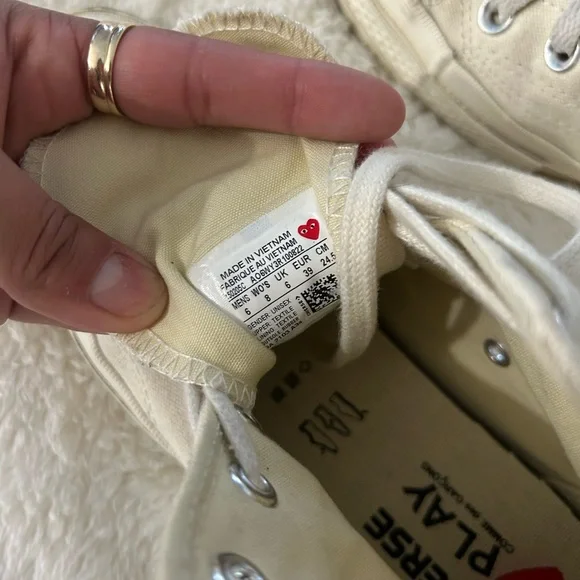 Comme des Garcons play x chuck converse - Picture 6 of 6